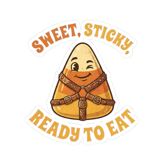 "Sweet Sticky Ready to Eat" Sticker — Main