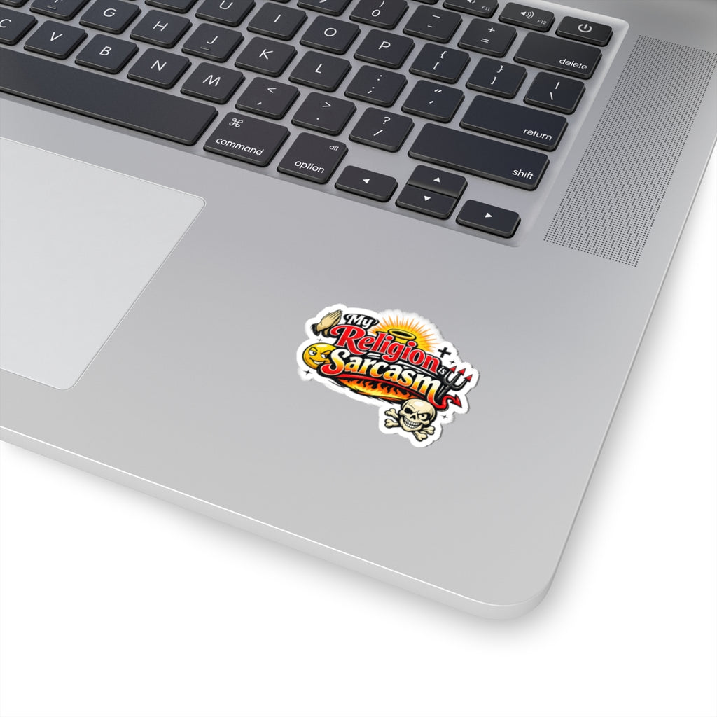 Sarcasm is My Savior | Kiss-Cut Sticker — AttitudeShirts
