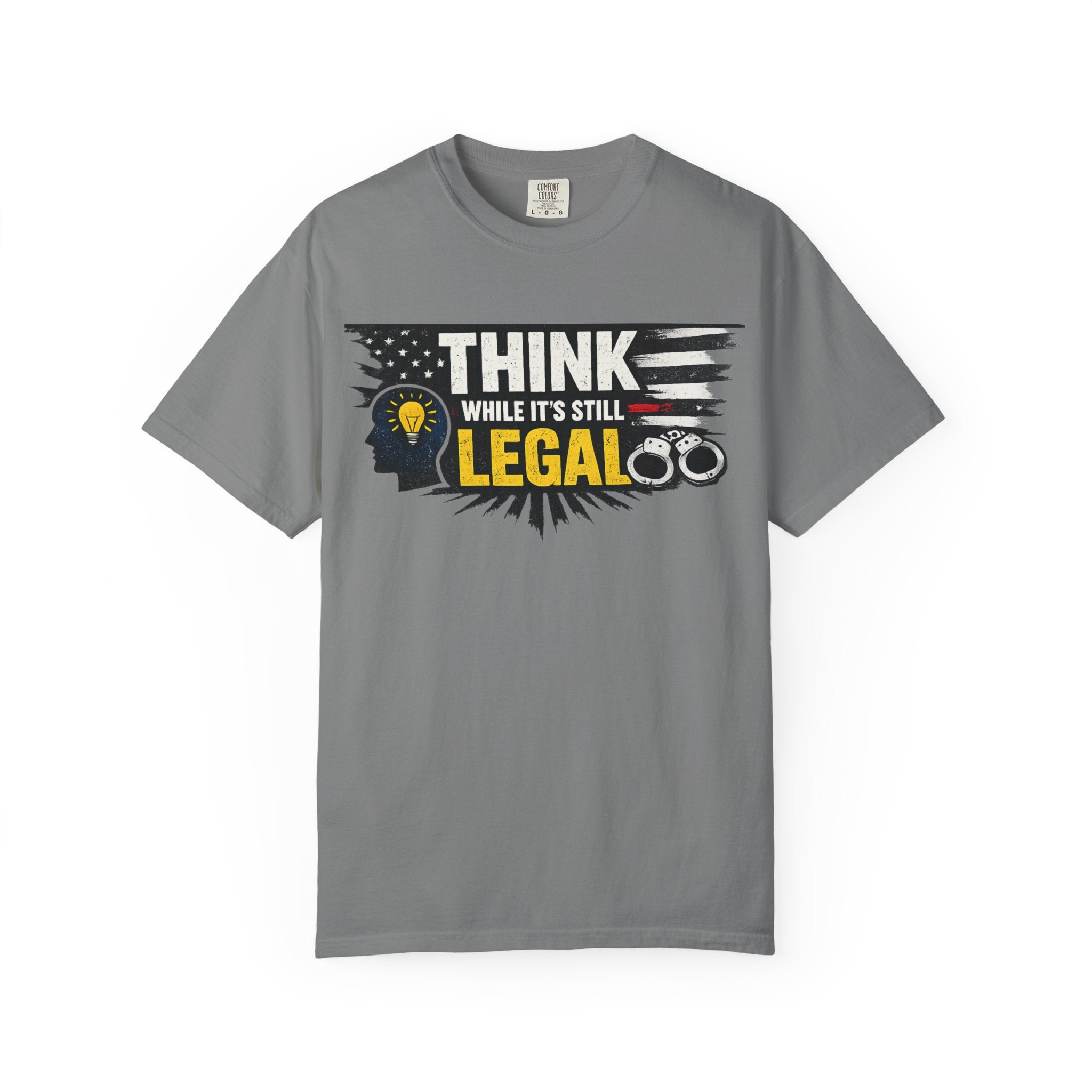 "The Endangered Species Act (For Your Brain)" Unisex Garment-Dyed T-shirt