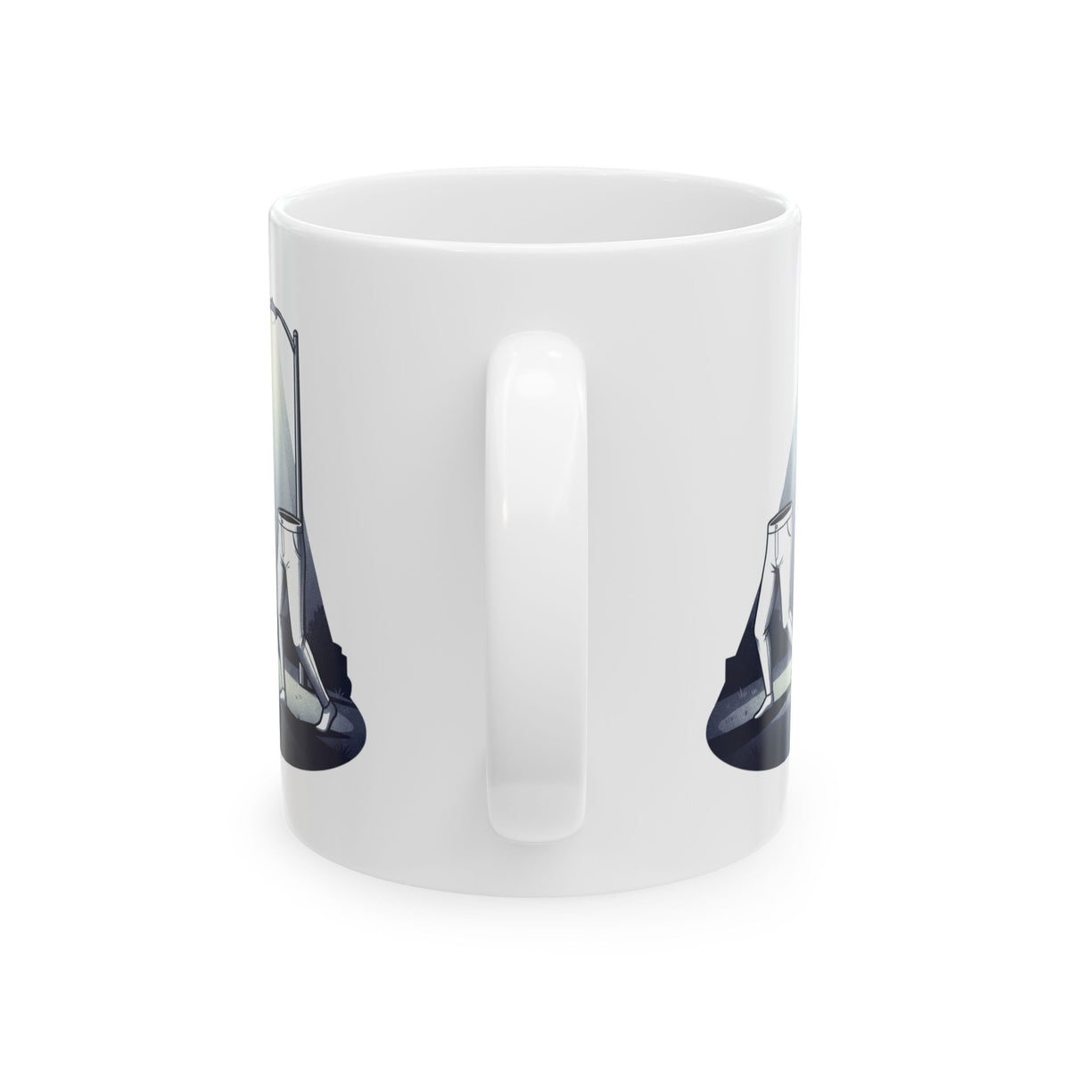 "The Fresno Nightcrawlers (California, USA)" White Ceramic Mug