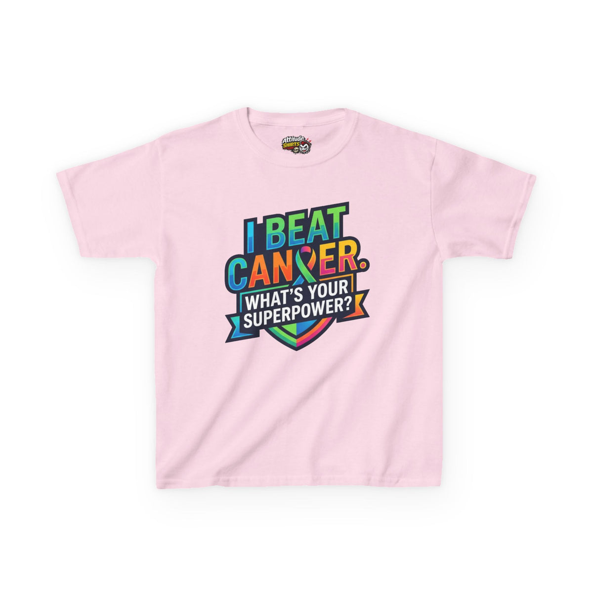 I Beat Cancer - What is Your Superpower Kids Tee
