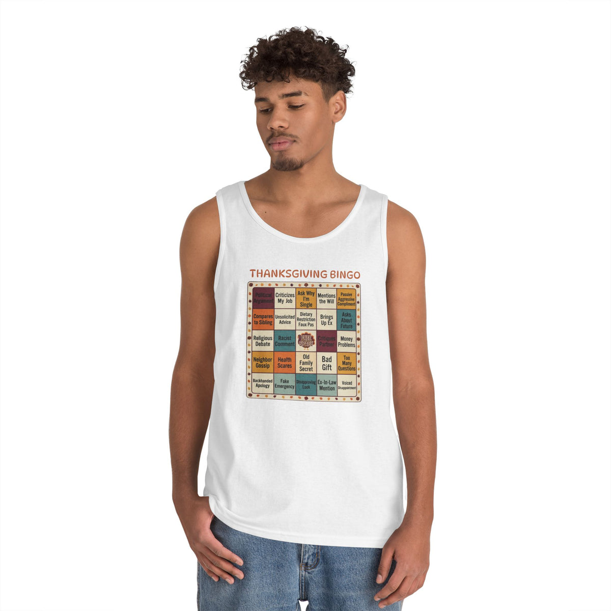 "Thankgiving Bingo" Tank Top