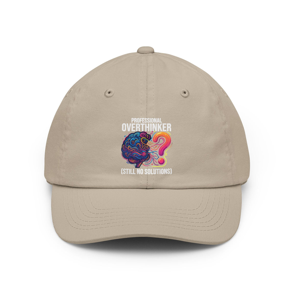 Color: Stone | Professional Overthinker Dad Hat