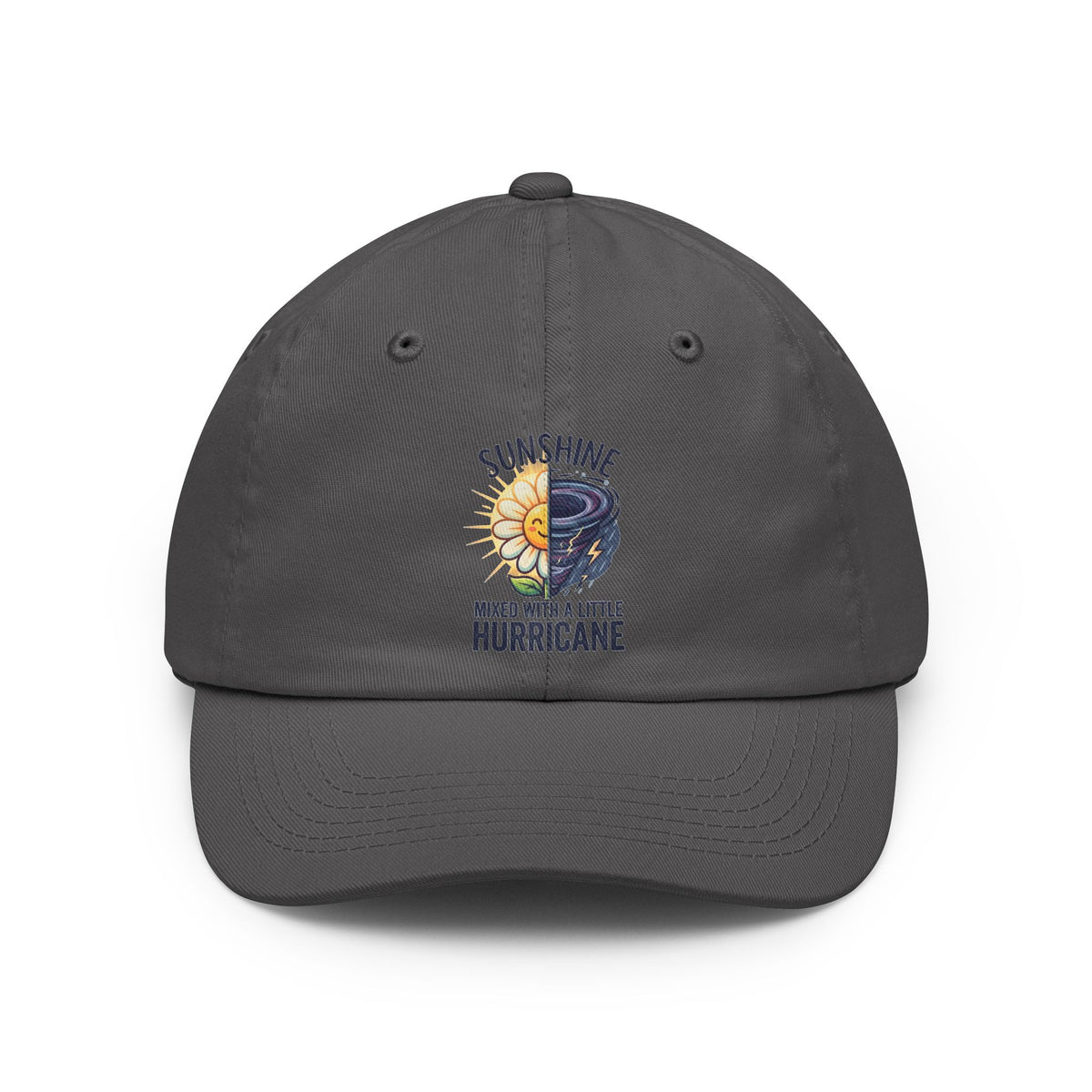 Color: Charcoal | Sunshine Mixed With A Little Hurricane Dad Hat