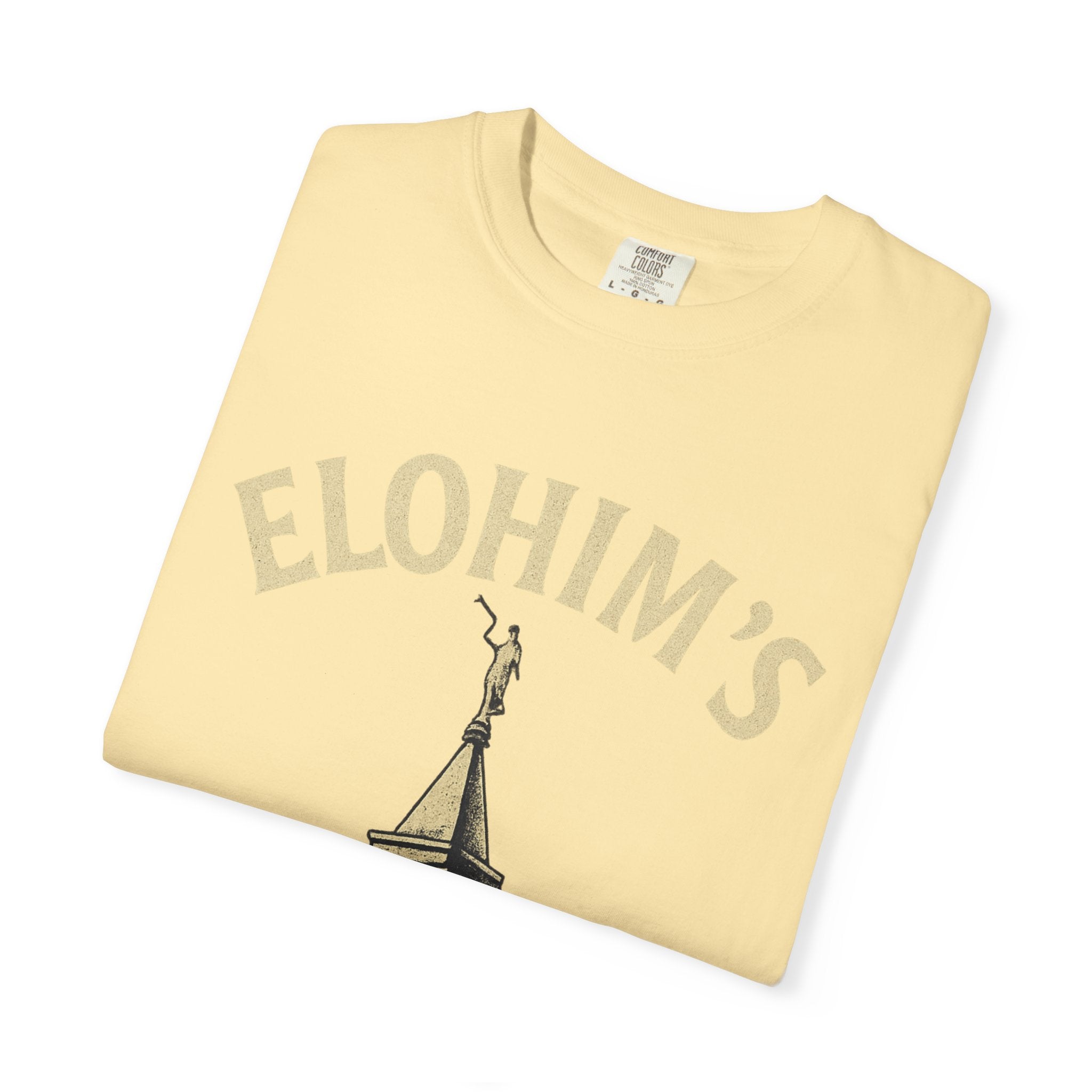 "Elohim's Favorite Apostate" Unisex Garment-Dyed T-shirt