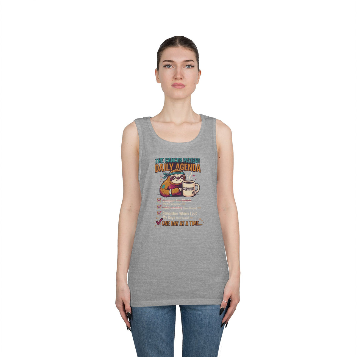 "Cancer One Day At A Time" Tank Top
