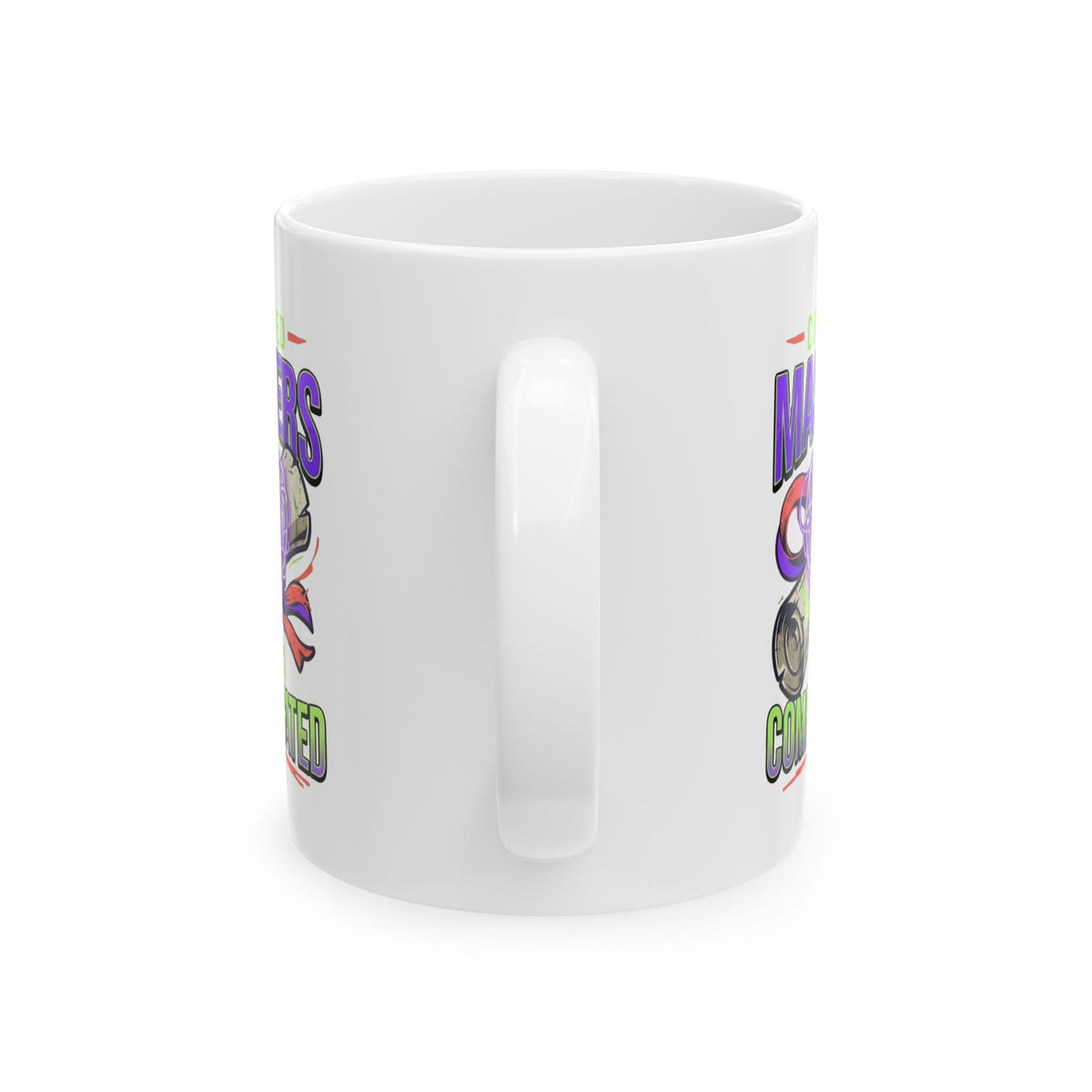 "Certified In It's Complicated" White Ceramic Mug