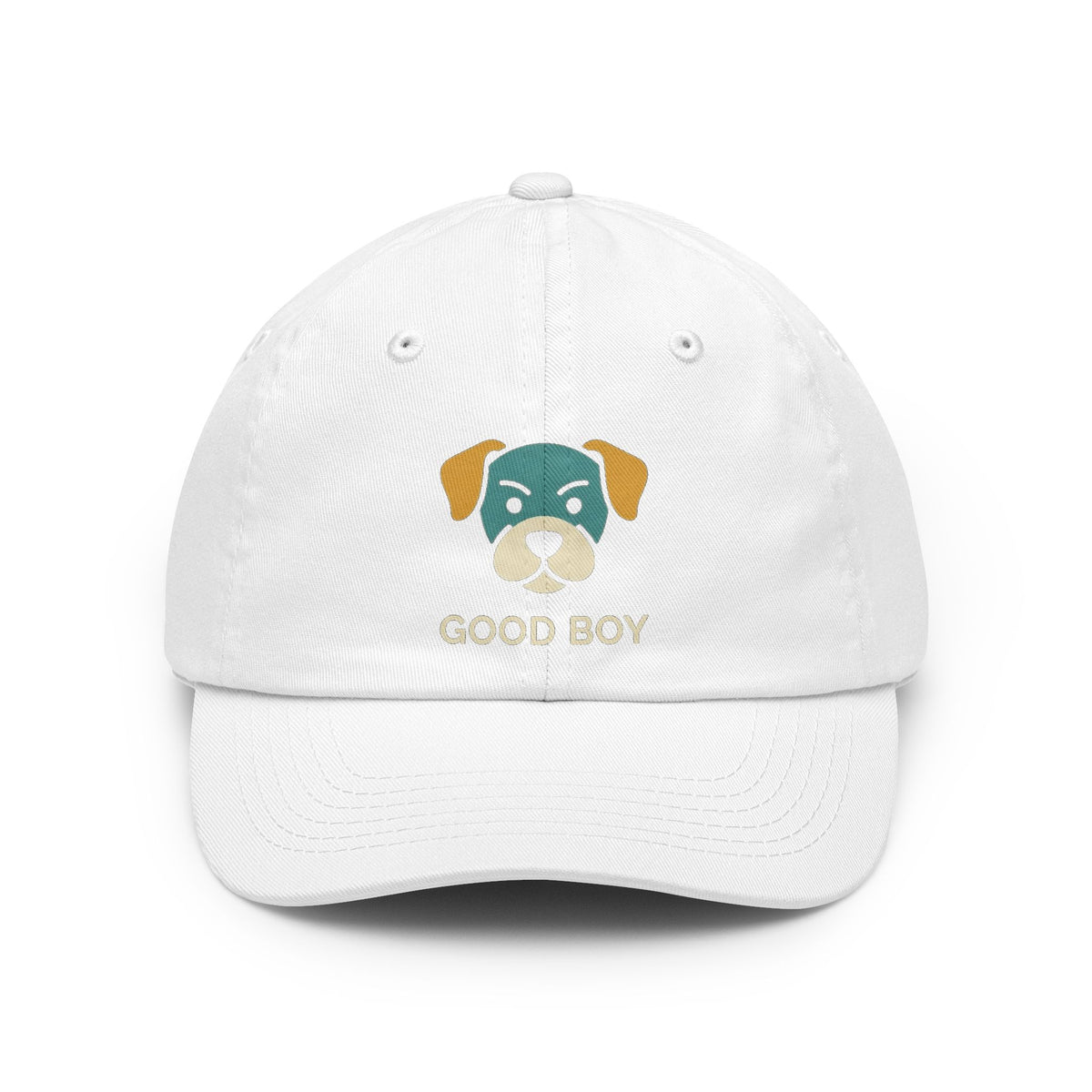 Color: White | I'm A Good Boy Dad Hat