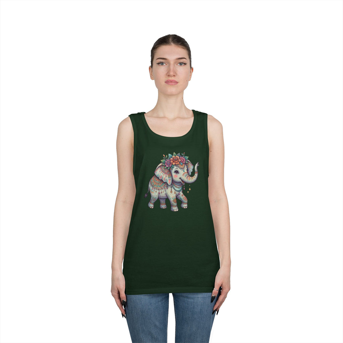 "Hippy Elephant" Tank Top