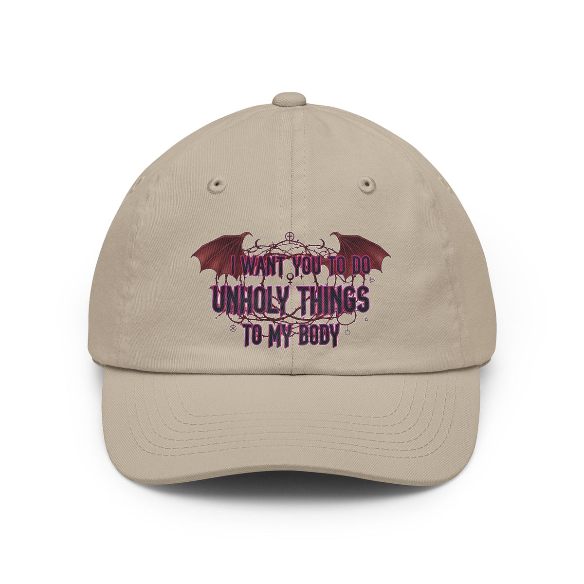 Color: Stone | Unholy Things Dad Hat