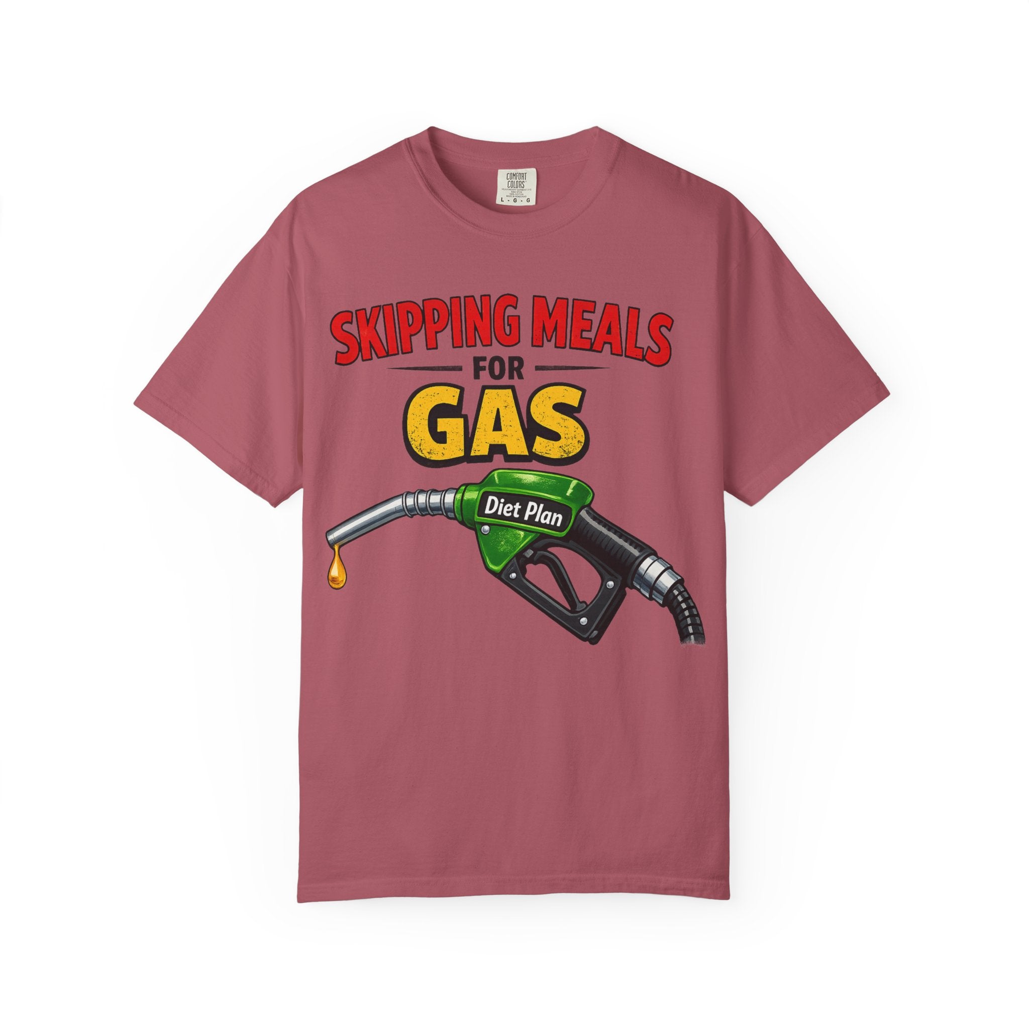 "The High-Octane Diet Plan" Unisex Garment-Dyed T-shirt