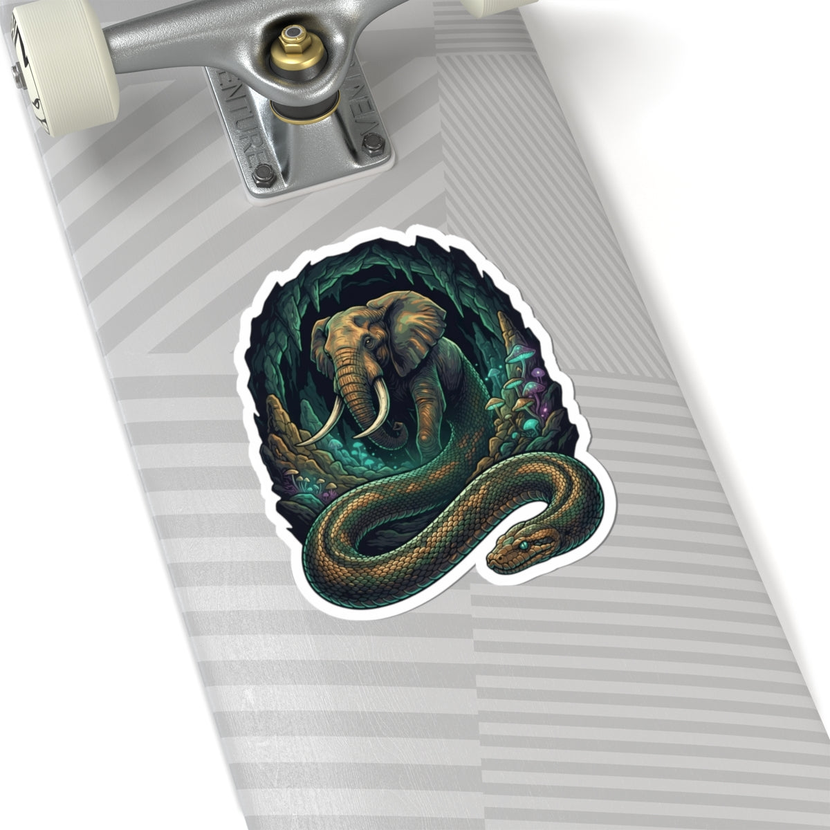 "Grootslang (South African Mythology)" Sticker — Main