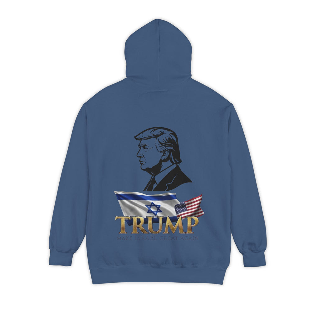 "Make Israel Great Again" Garment-Dyed Hoodie
