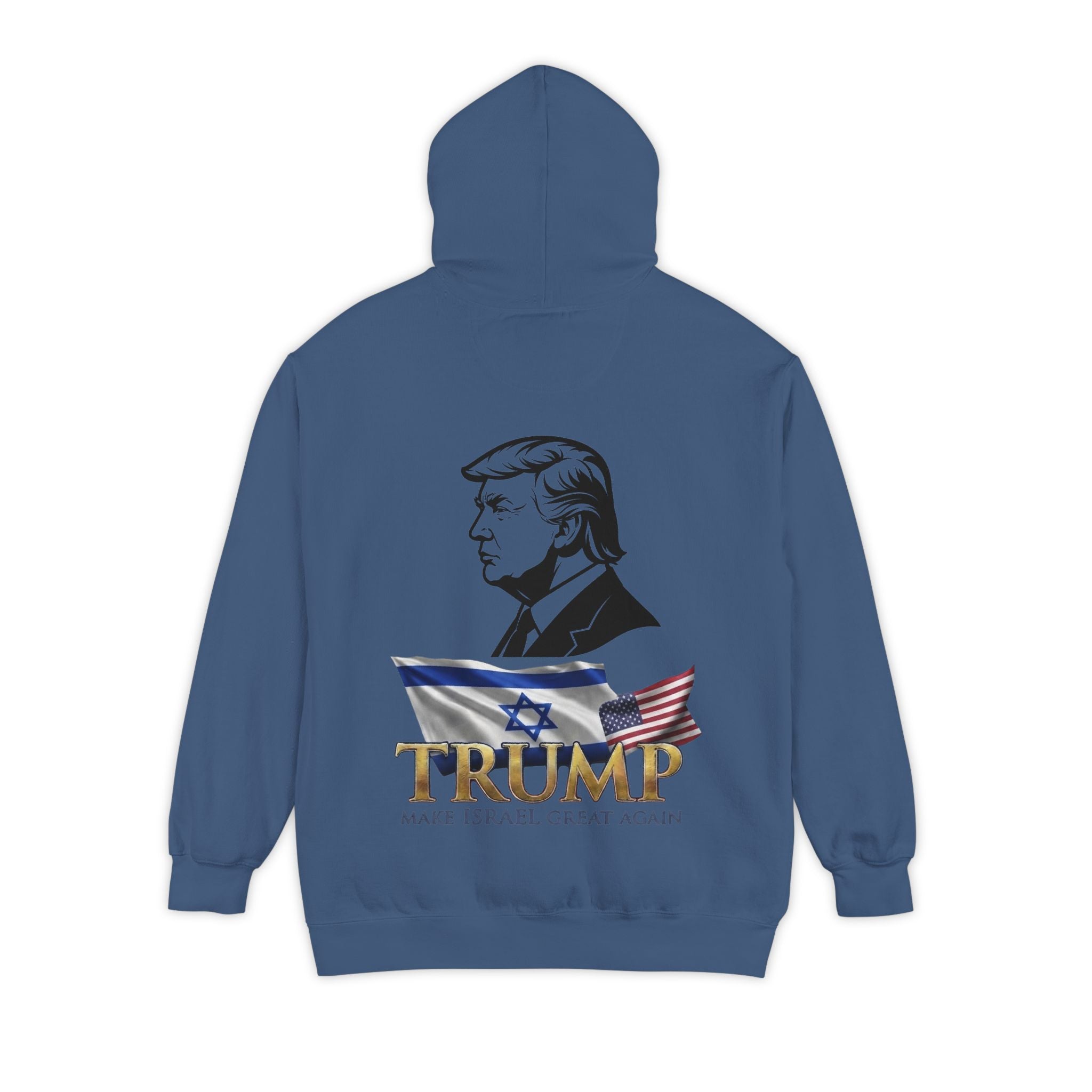 "Make Israel Great Again" Garment-Dyed Hoodie