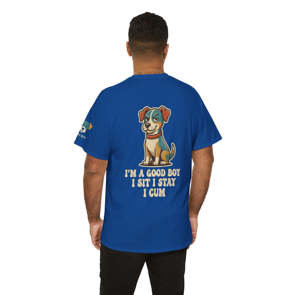 Color: Royal | I'm A Good Boy Premium Graphic Tee
