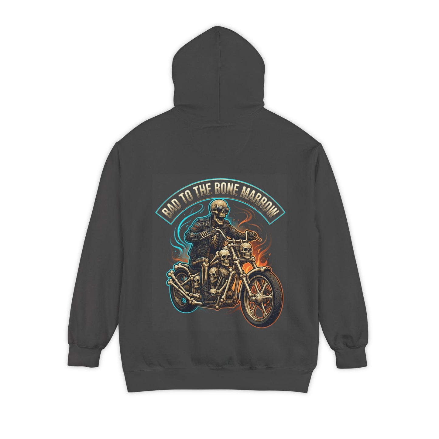 "Bad to the Bone Marrow" Garment-Dyed Hoodie