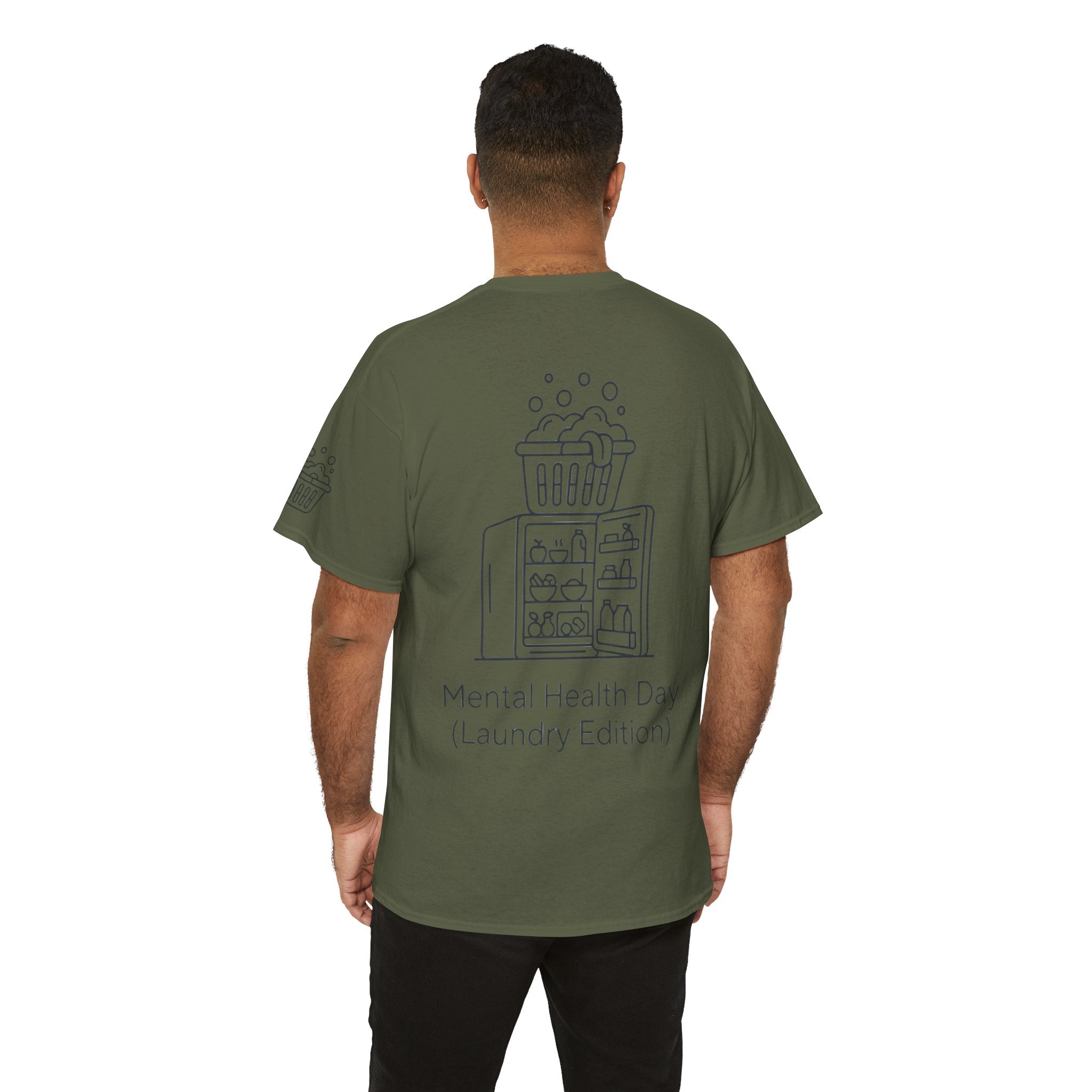 "Mental Health Day - Laundry Edition" Premium Graphic Tee