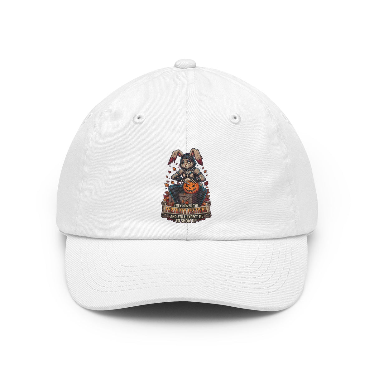 Color: White | Fertility Festival Dad Hat