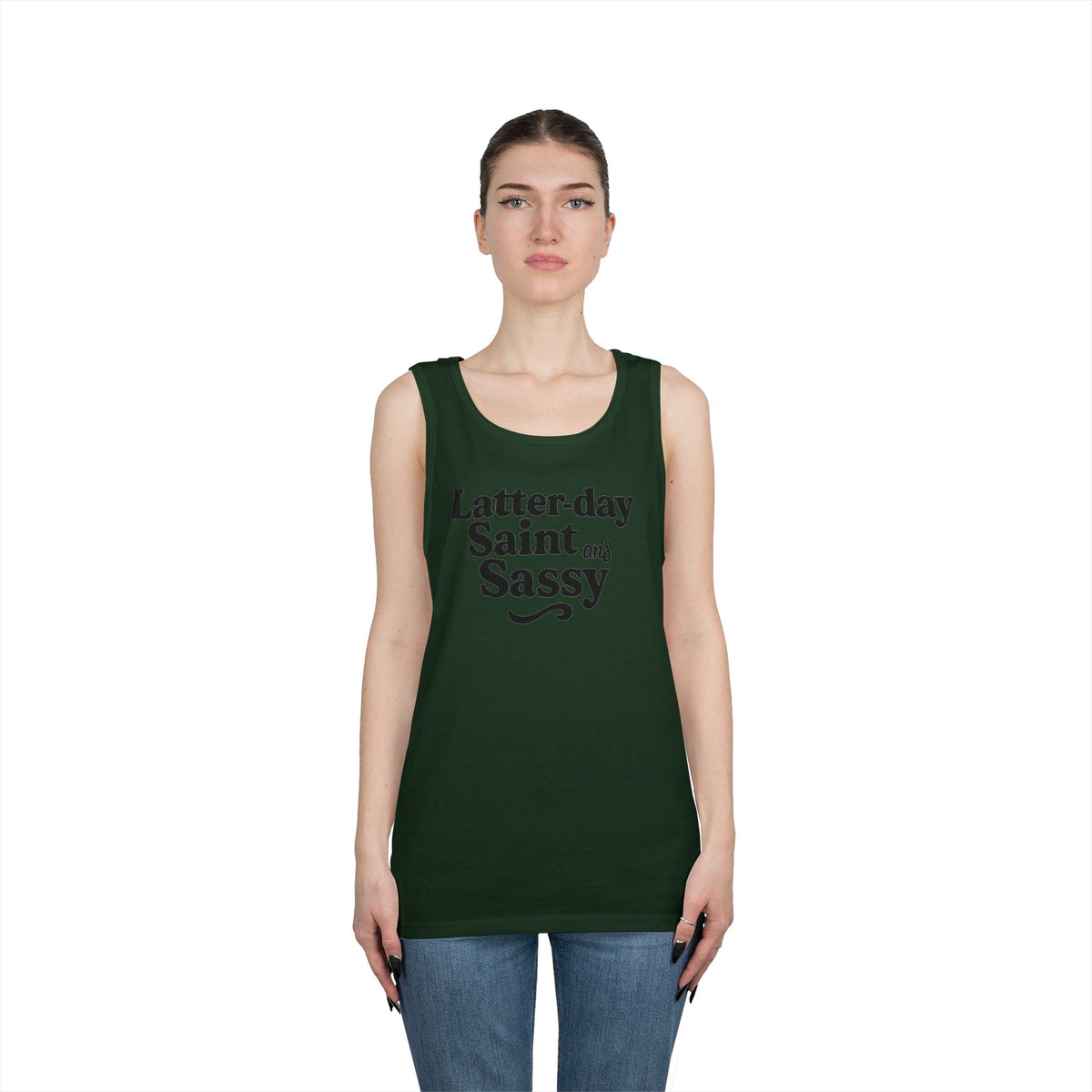 "Latter Day Saint and Sassy" Tank Top