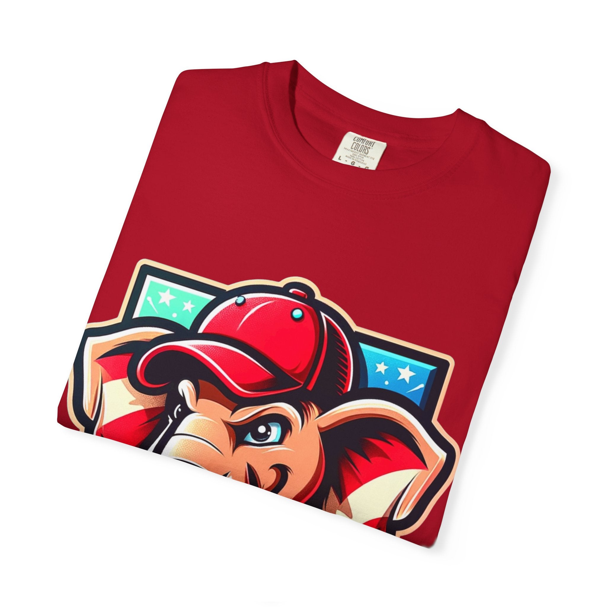 "The Patriot Elephant" Unisex Garment-Dyed T-shirt