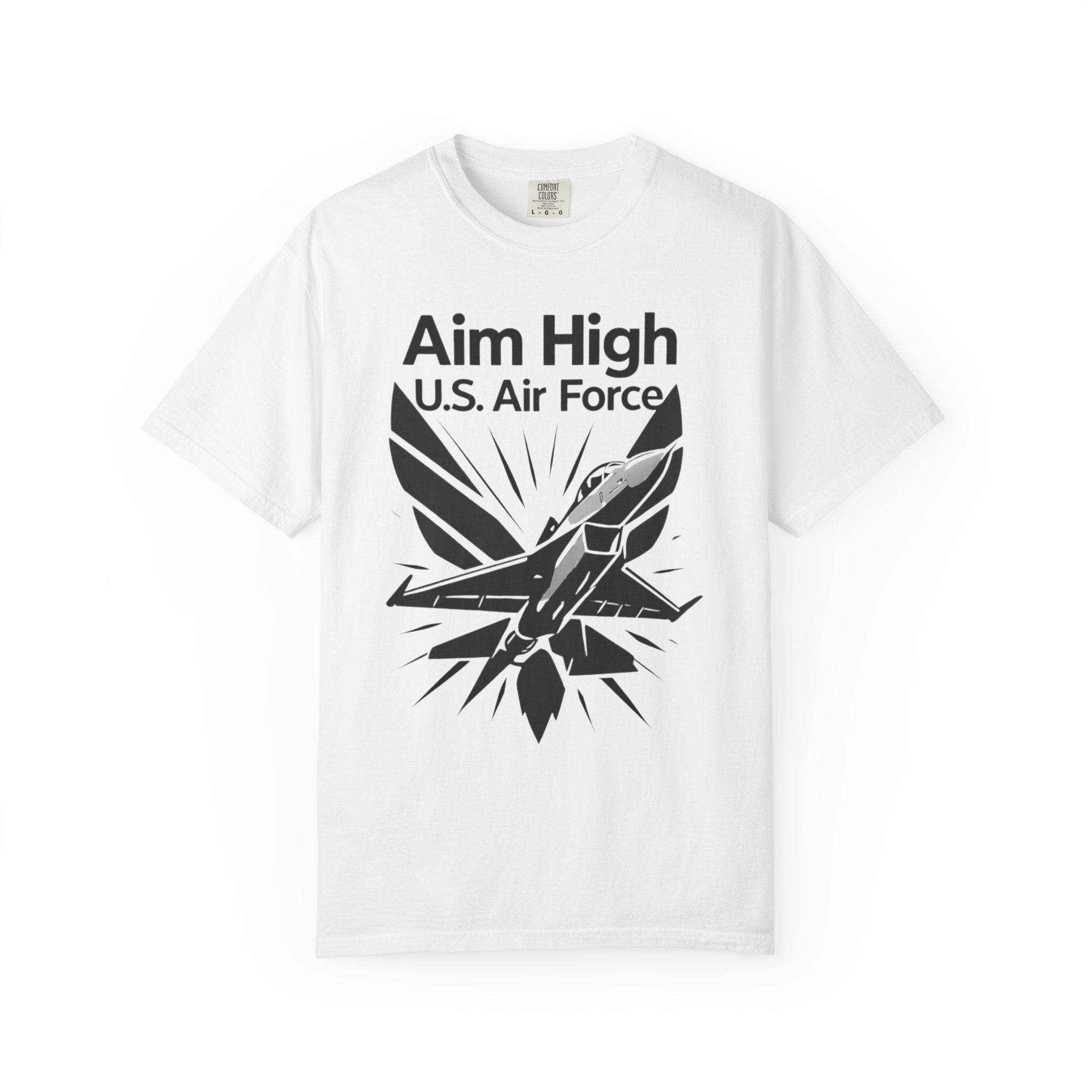 "Aim High" Unisex Garment-Dyed T-shirt