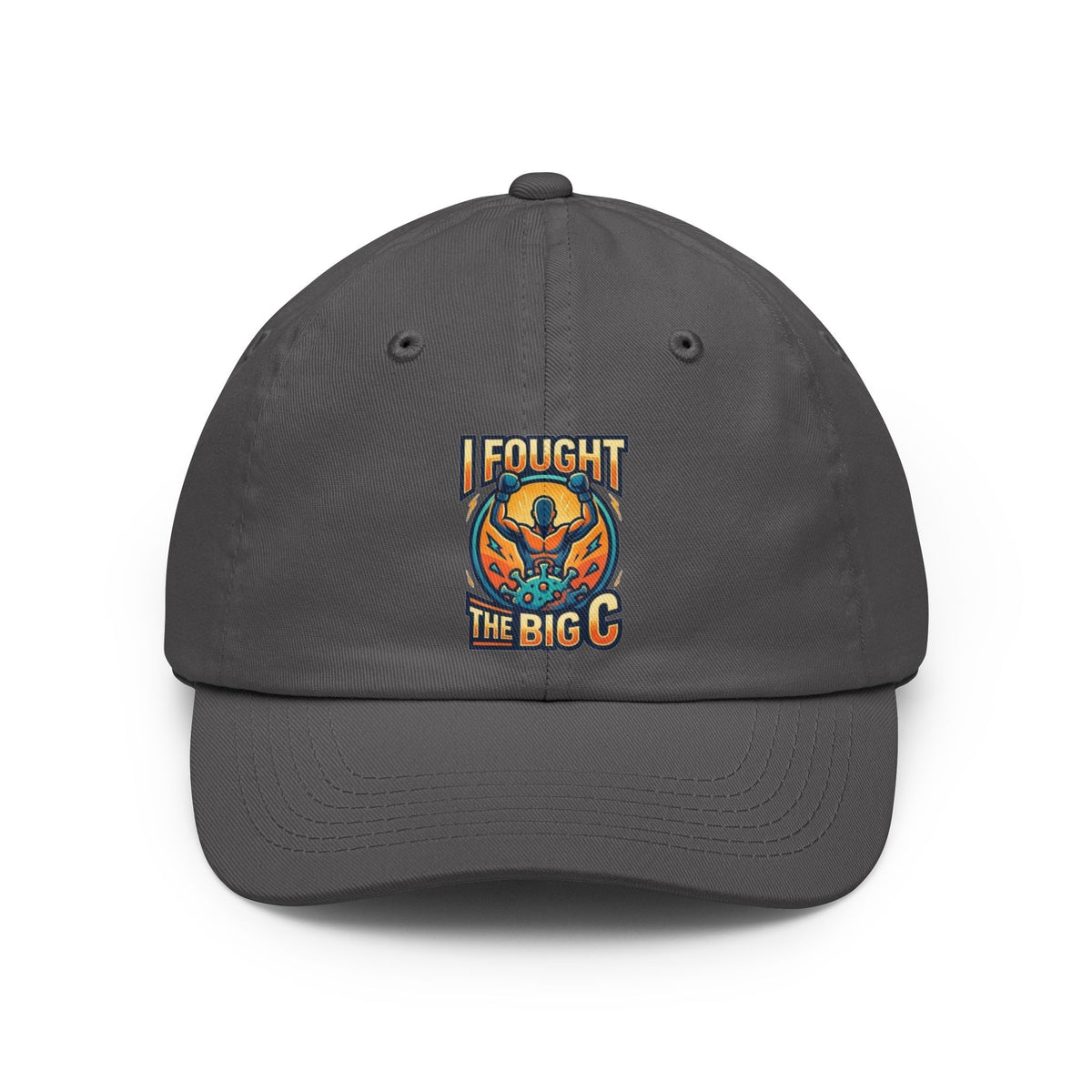 Color: Charcoal | I Fought The Big C and Won Dad Hat