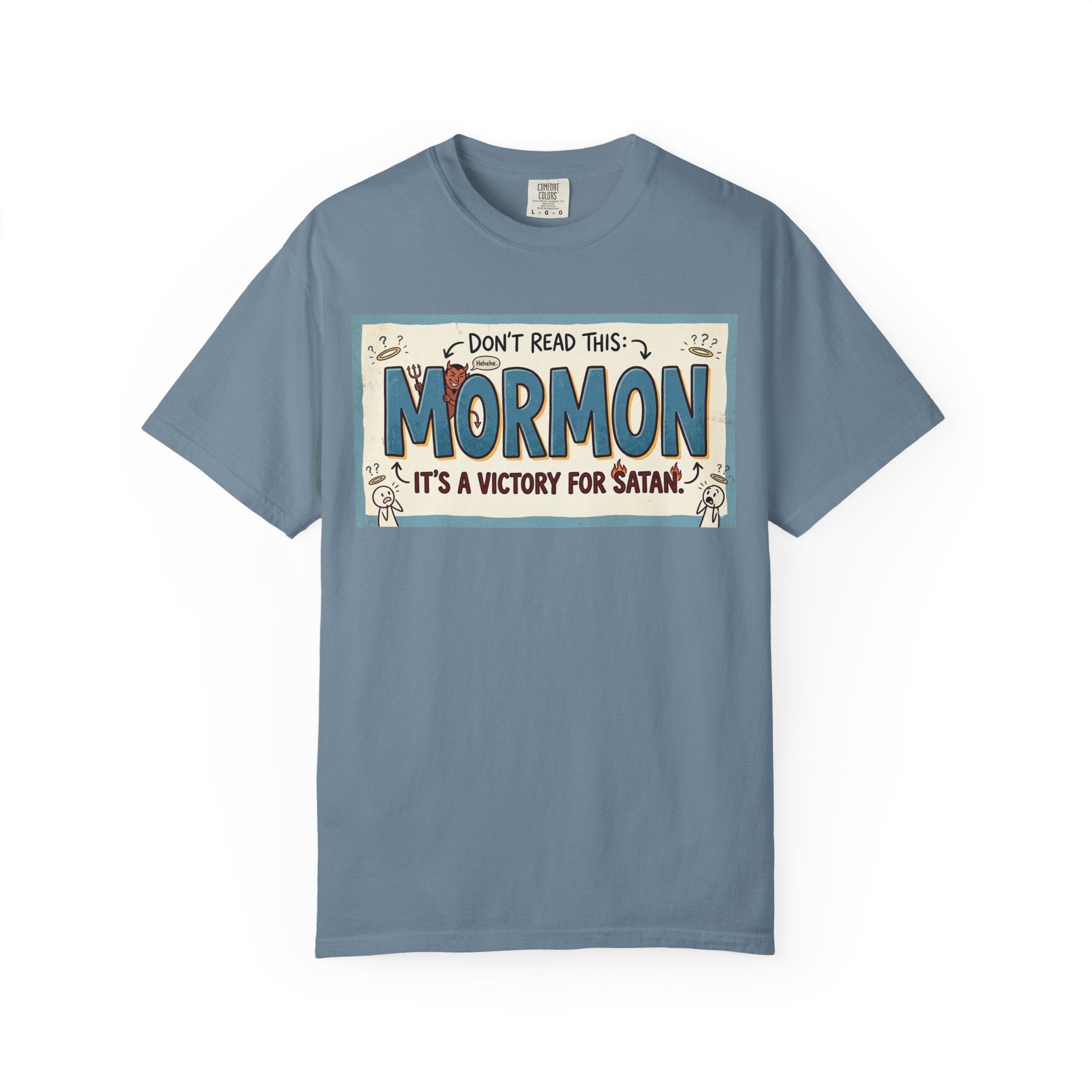 Devil's Dictionary: Mormon Edition | Garment-Dyed Tee — AttitudeShirts