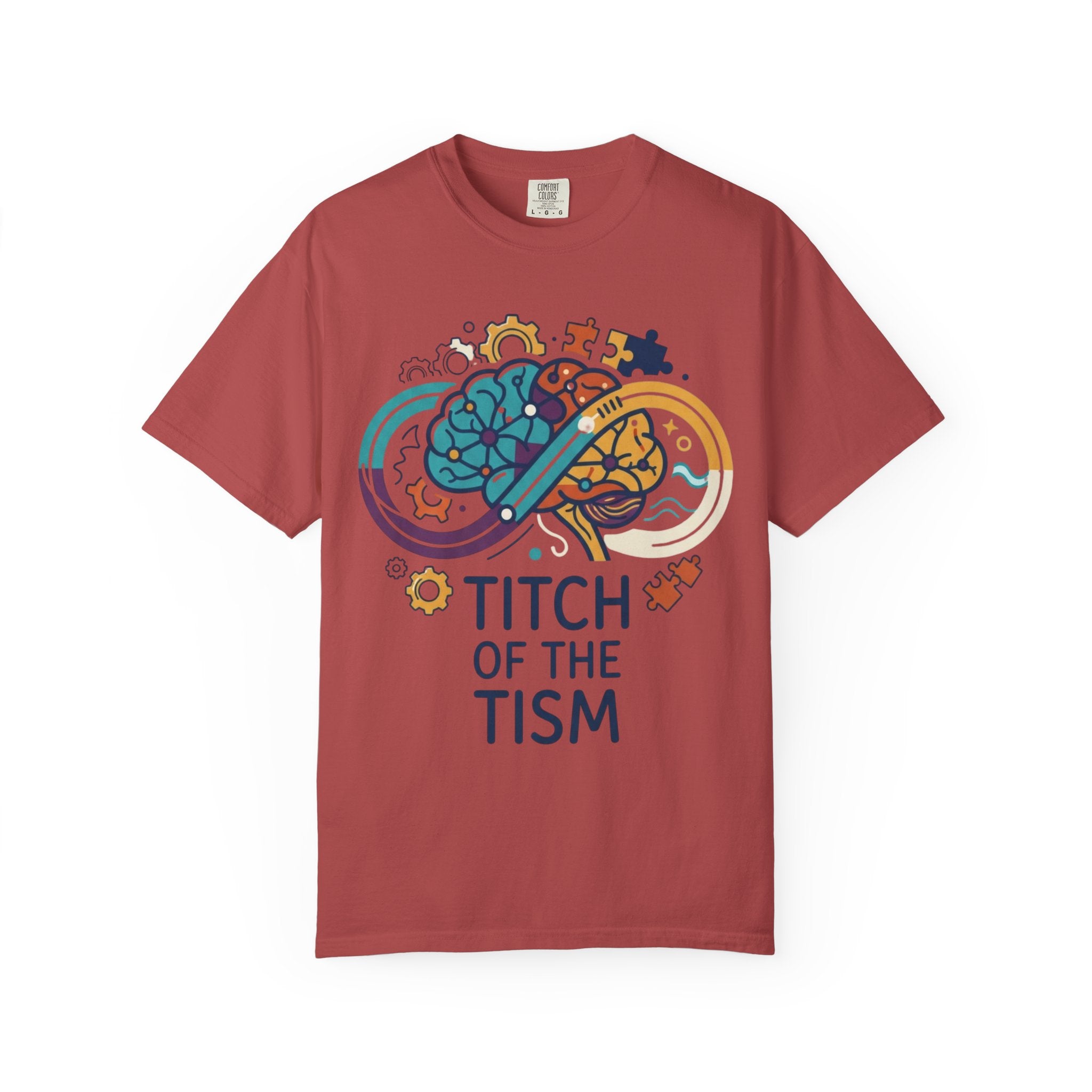 "Titch of the Tism" Unisex Garment-Dyed Tee
