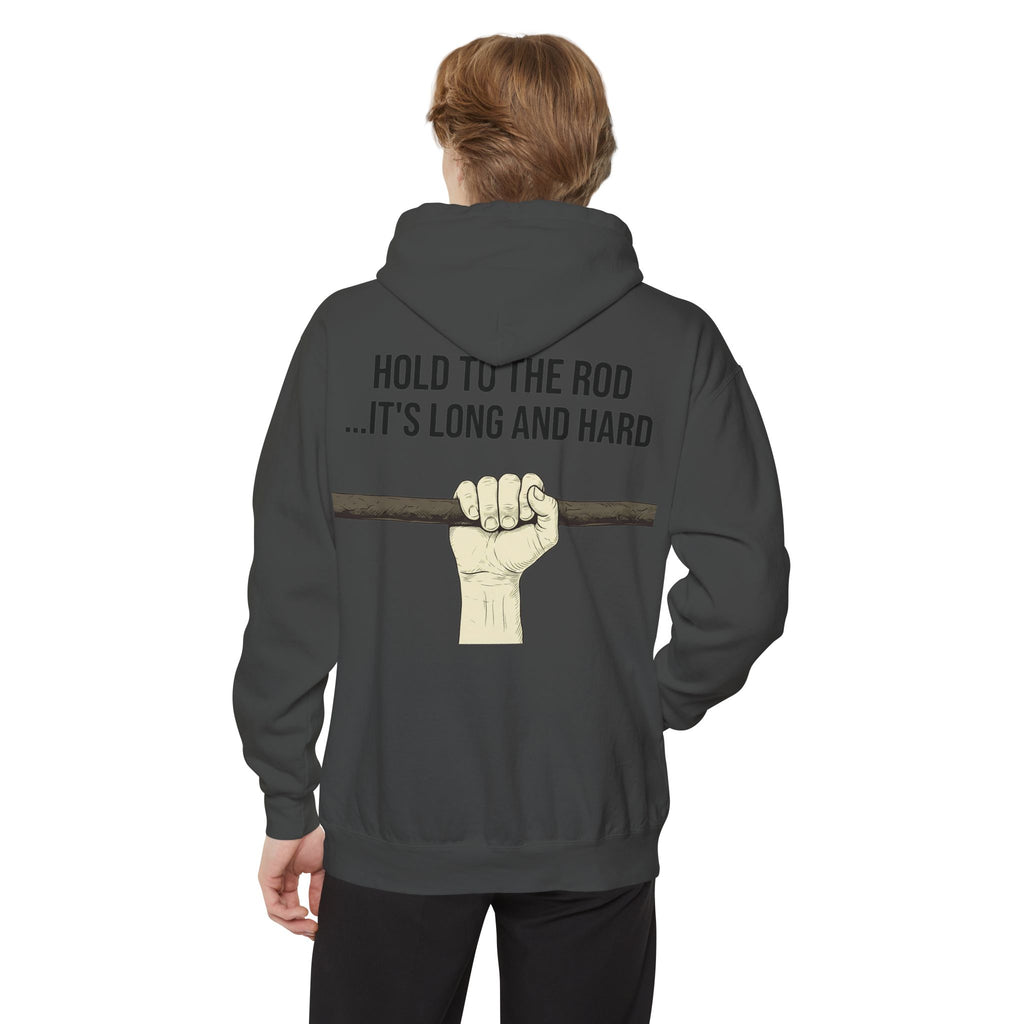 "Hold to the Rod" Garment-Dyed Hoodie