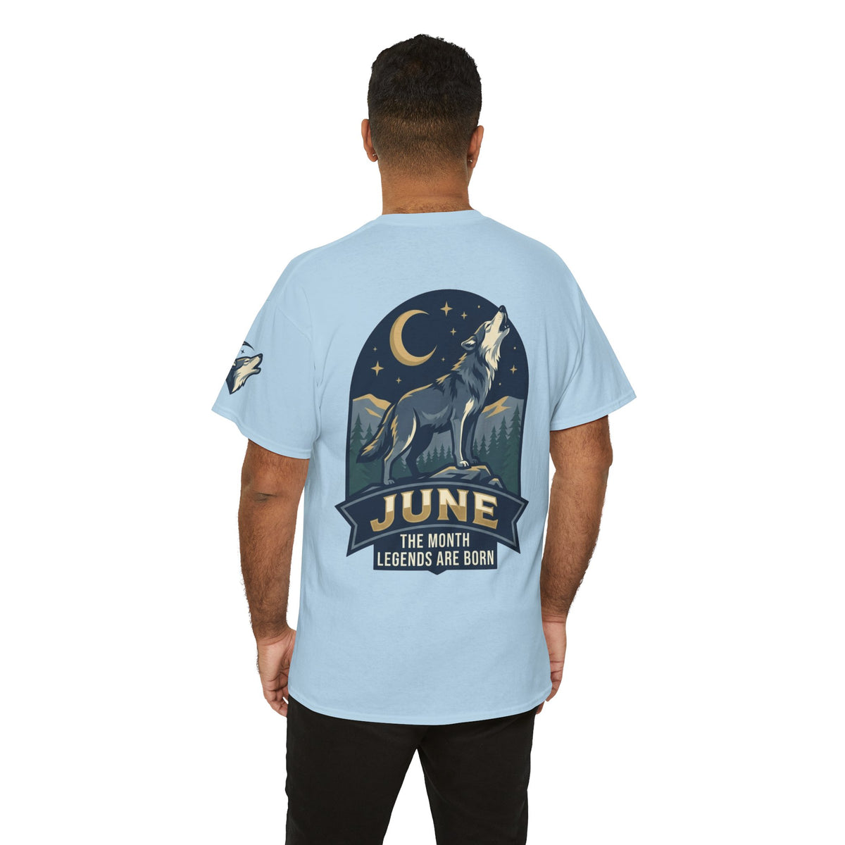 Color: Light Blue | June Legend Premium Graphic Tee