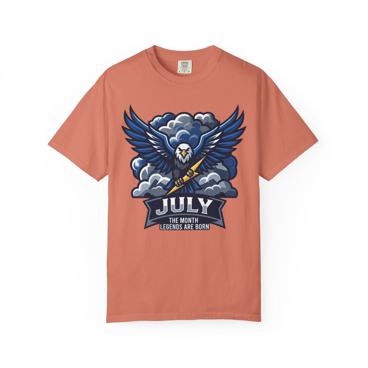 Color: Terracotta | July Legend Unisex Garment-Dyed Tee