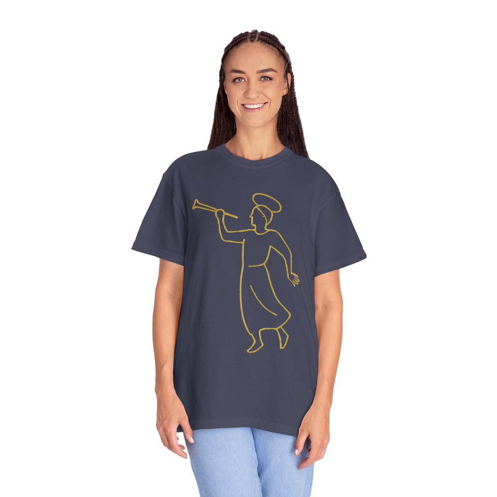 "Angel Moroni" Unisex Garment-Dyed T-shirt