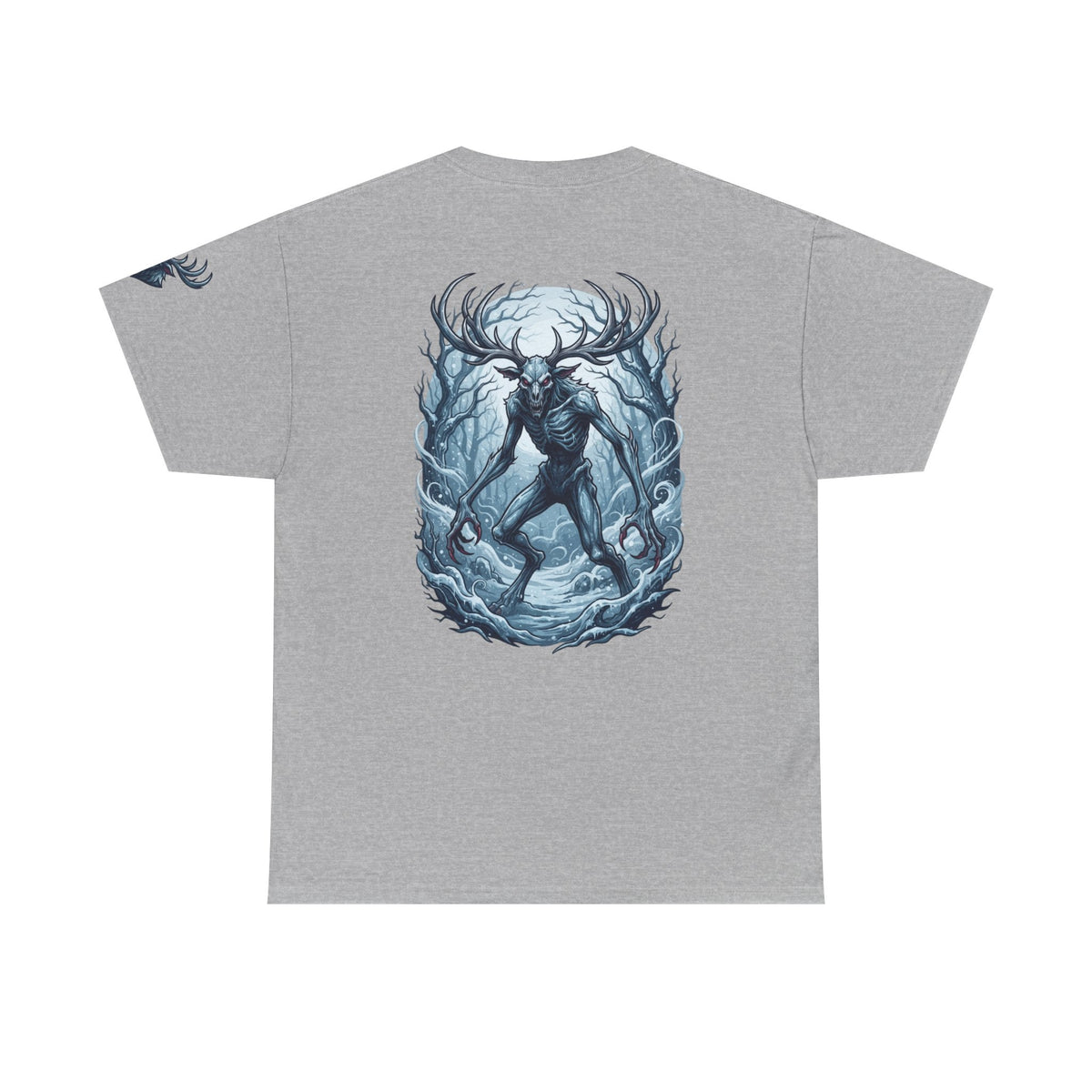 Color: Sport Grey | Wendigo (Algonquian Folklore) Premium Graphic Tee