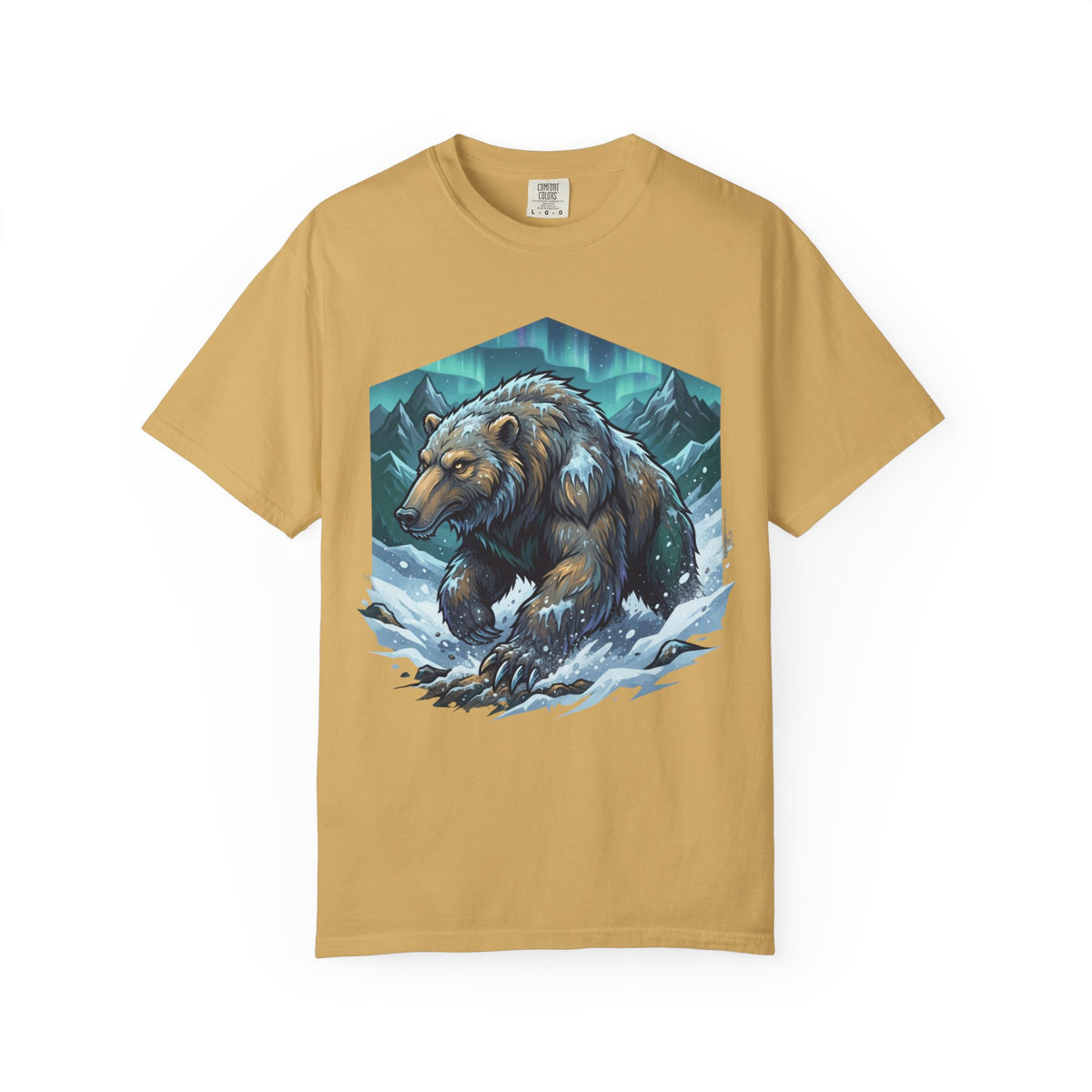 Color: Mustard | Alioat (Siberian Folklore) Unisex Garment-Dyed Tee
