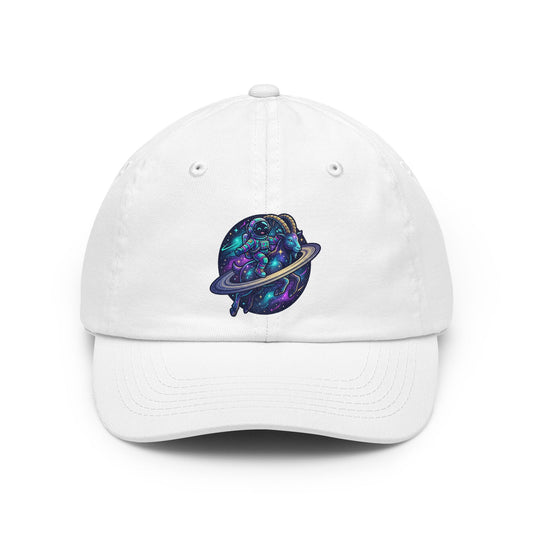 Color: White | Space Explorer Capricorn Dad Hat