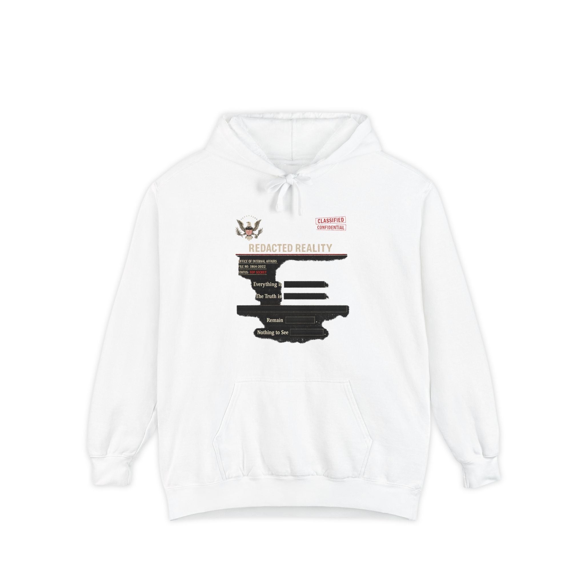 Unfiltered & Unapologetic | Garment-Dyed Hoodie — AttitudeShirts