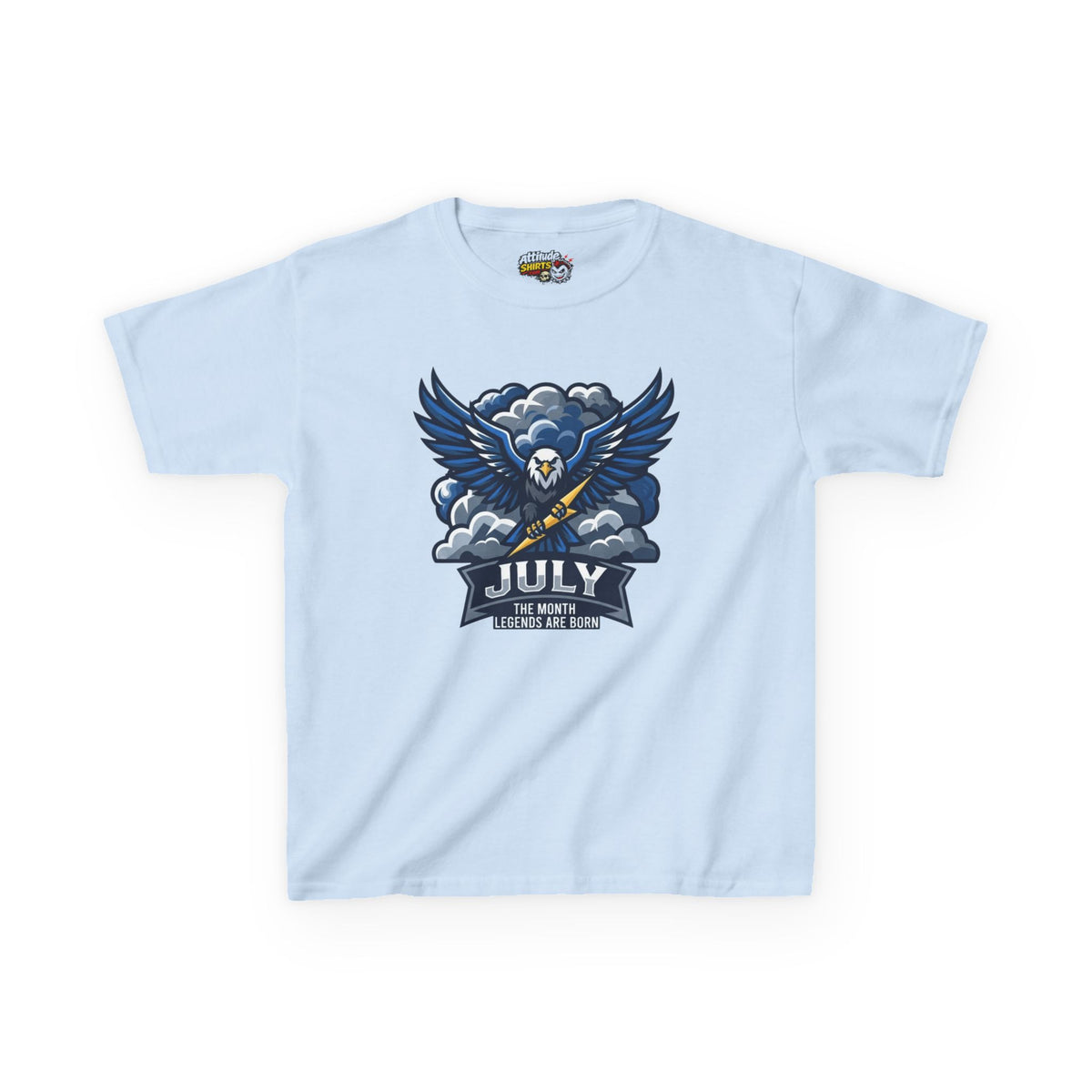 Color: Light Blue | July Legend Kids Tee
