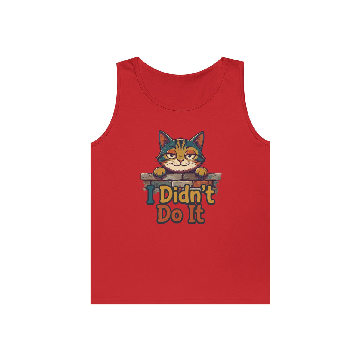 Color: Red | I Didn't Do It Tank Top