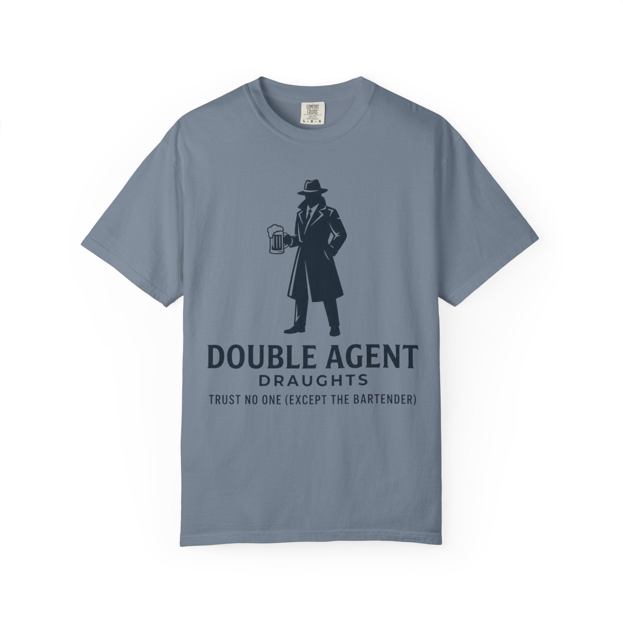 "Double Agent Draughts" Unisex Garment-Dyed Tee