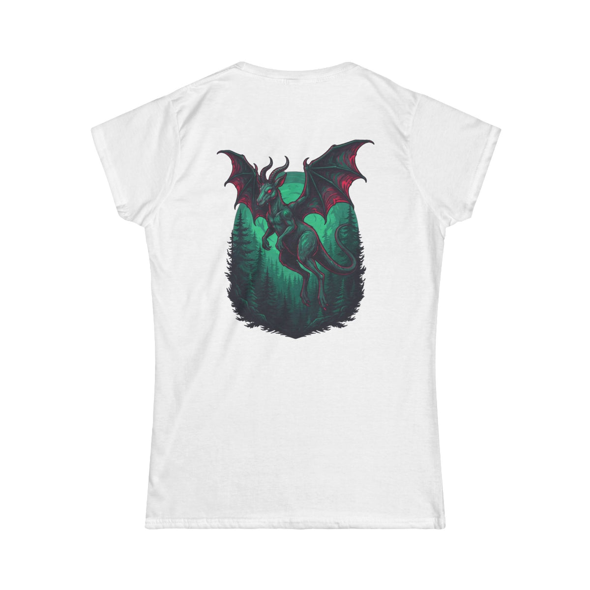 Color: White | The Jersey Devil (New Jersey, USA) Women's Tee