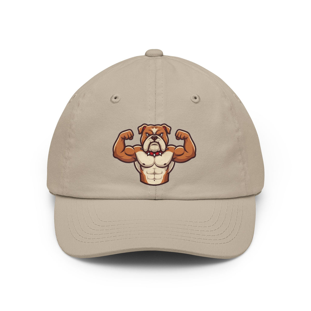Color: Stone | Bull Credible Dad Hat — Graphic