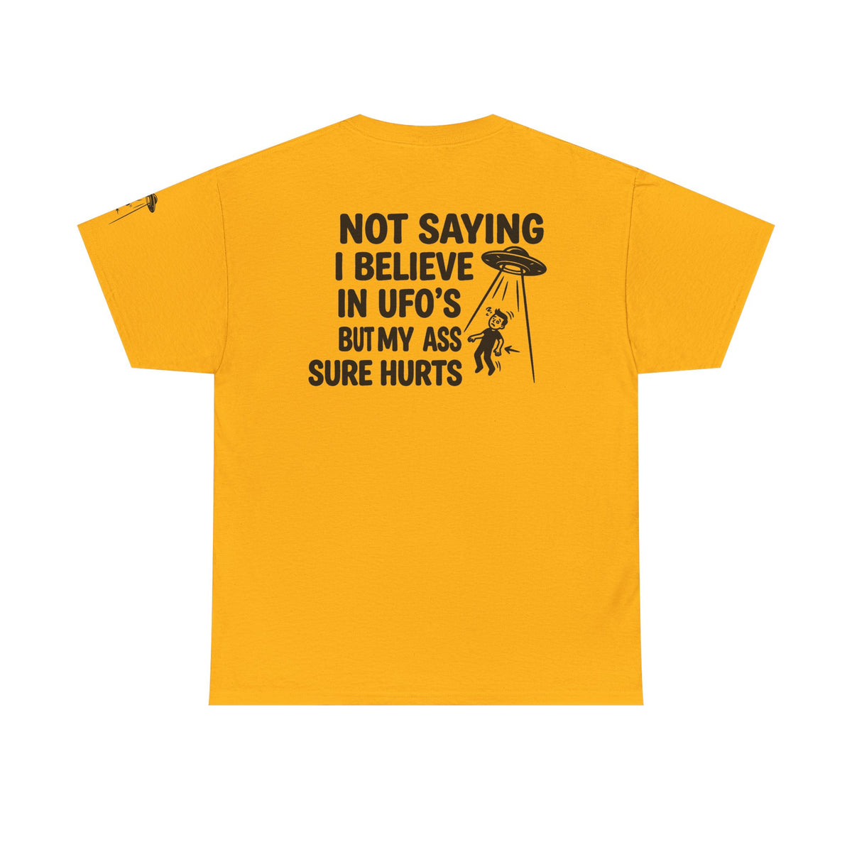 Color: Gold | UFO's Premium Graphic Tee