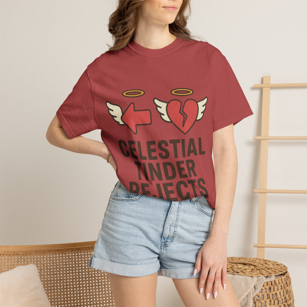 “Celestial Tinder Rejects” Unisex Garment-Dyed T-shirt