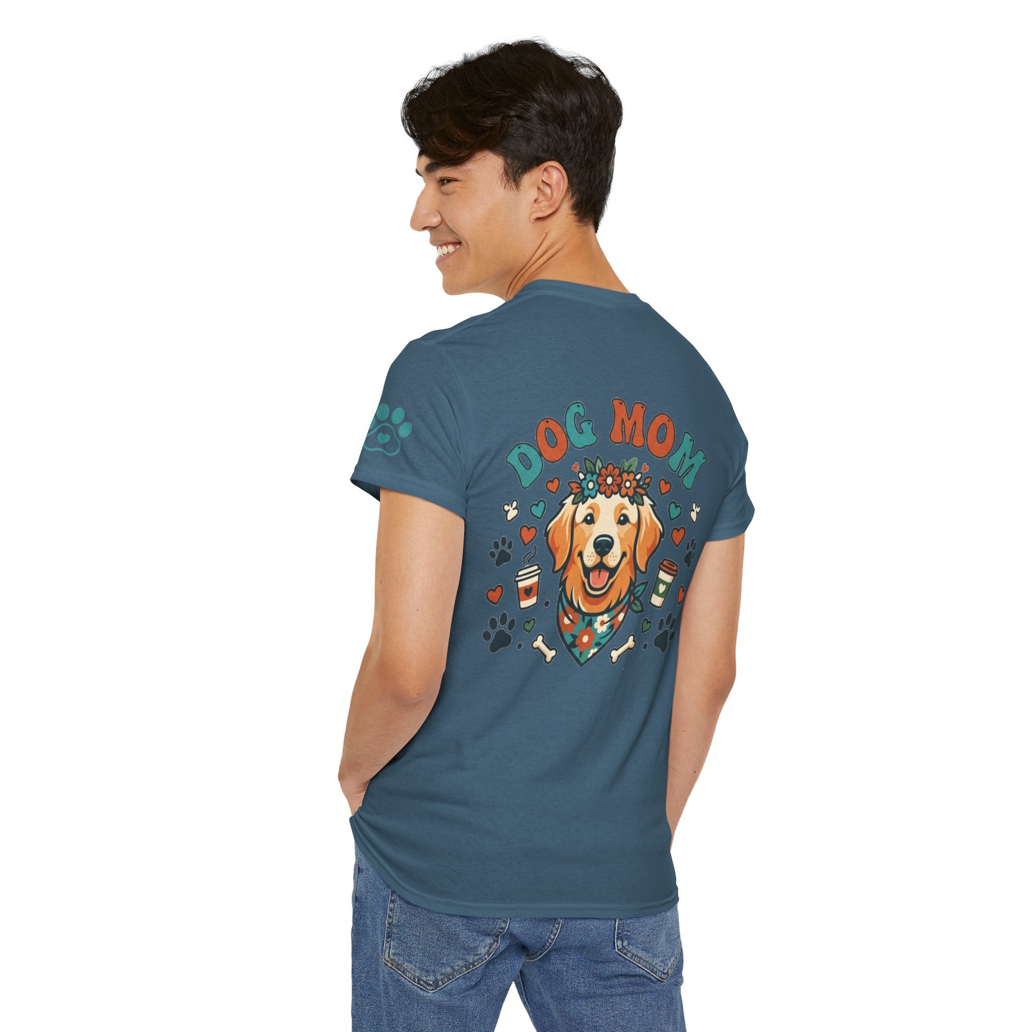 "Dog Mom" Premium Graphic Tee