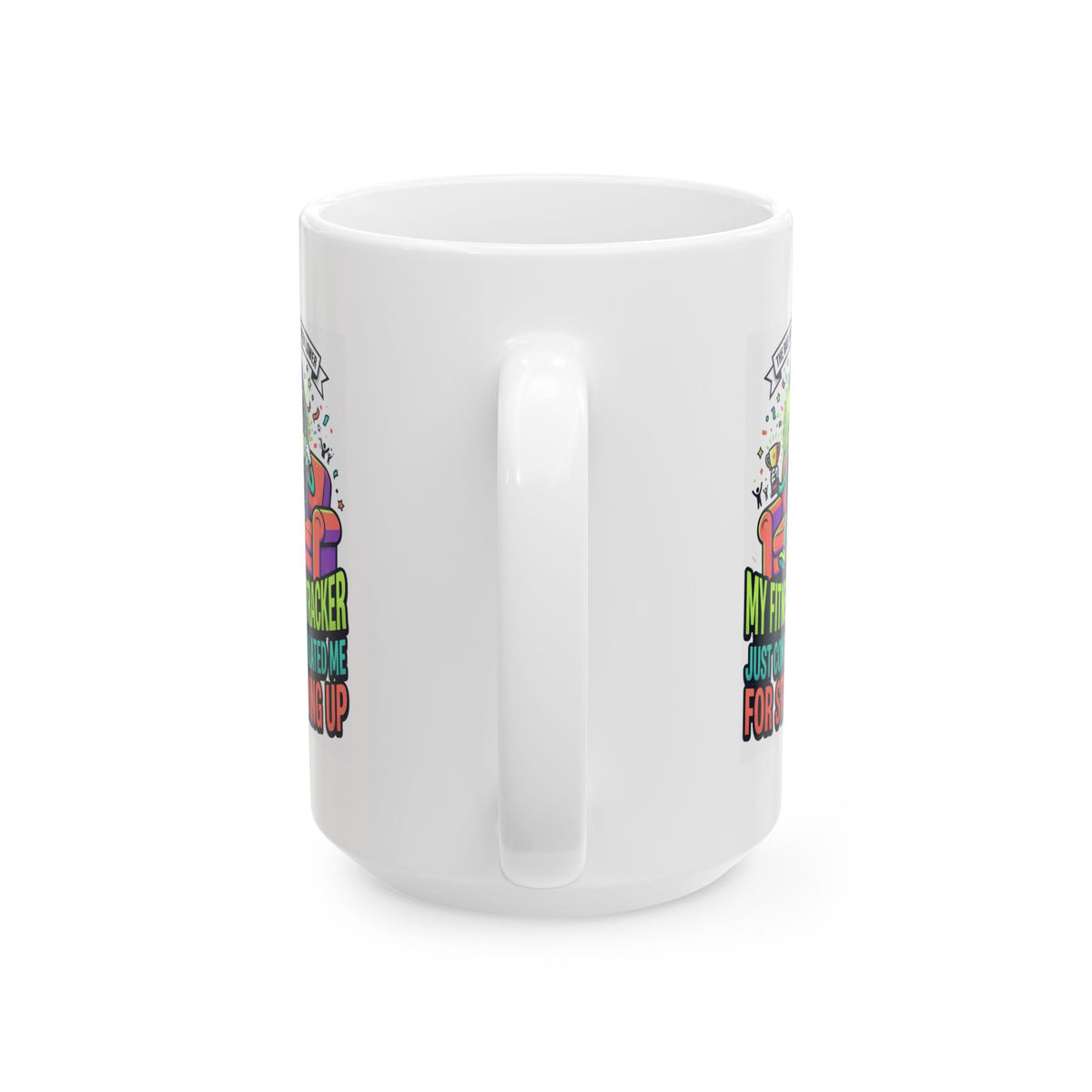 "The Bar Has Never Been Lower" White Ceramic Mug