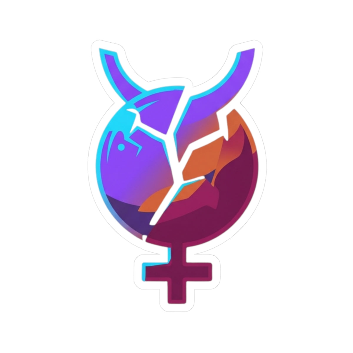 "My Life Is Mercury in Retrograde" Sticker