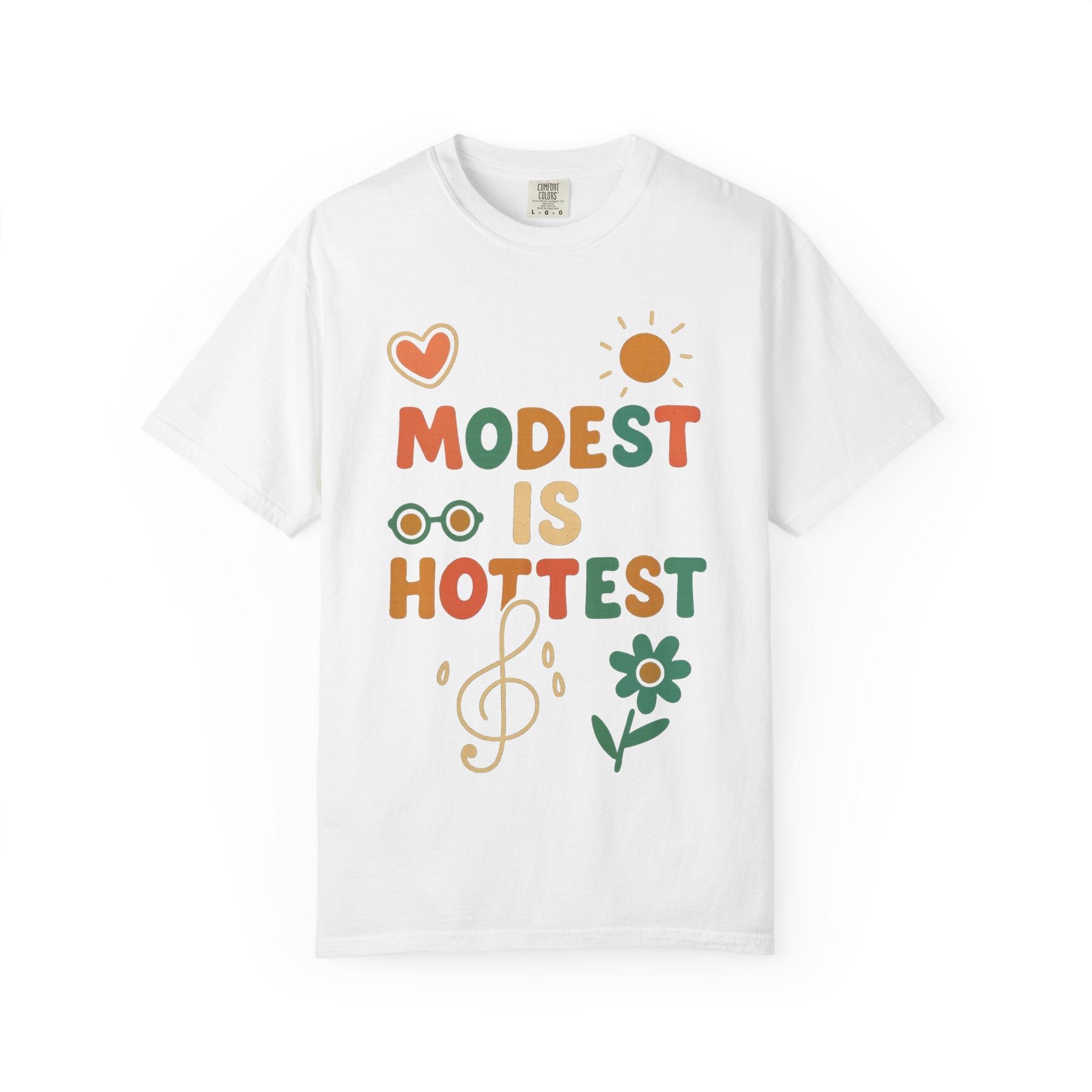 "Modest is Hottest" Unisex Garment-Dyed T-shirt