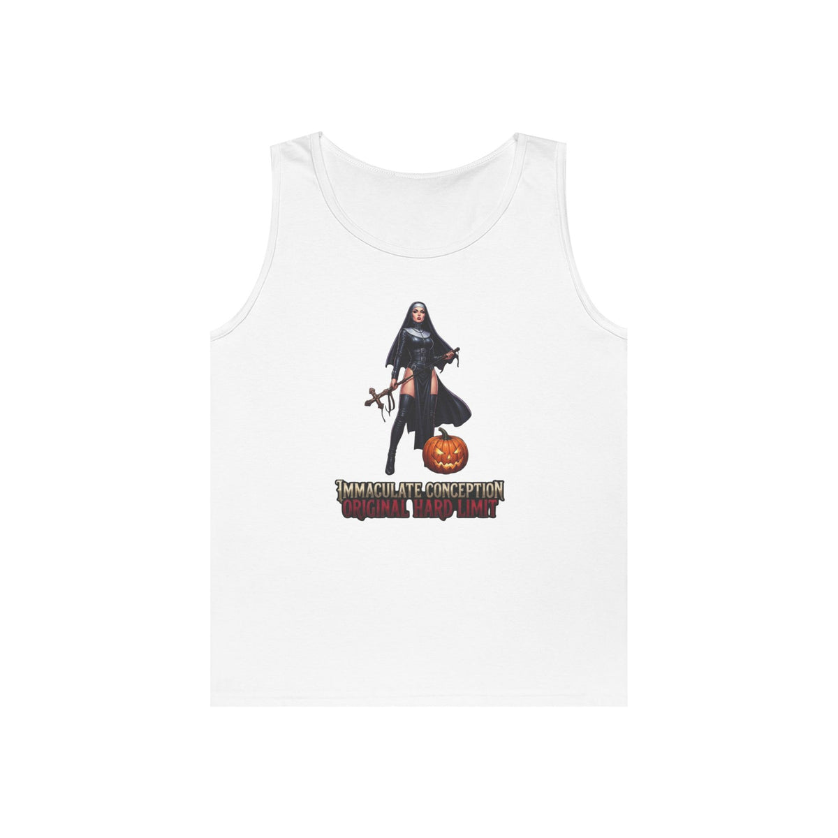 Color: White | Original Hard Limit Tank Top