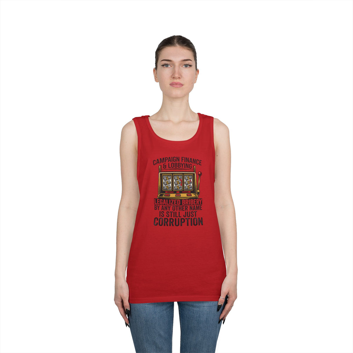 "Protest Series - Get Money Out Of Politics" Tank Top