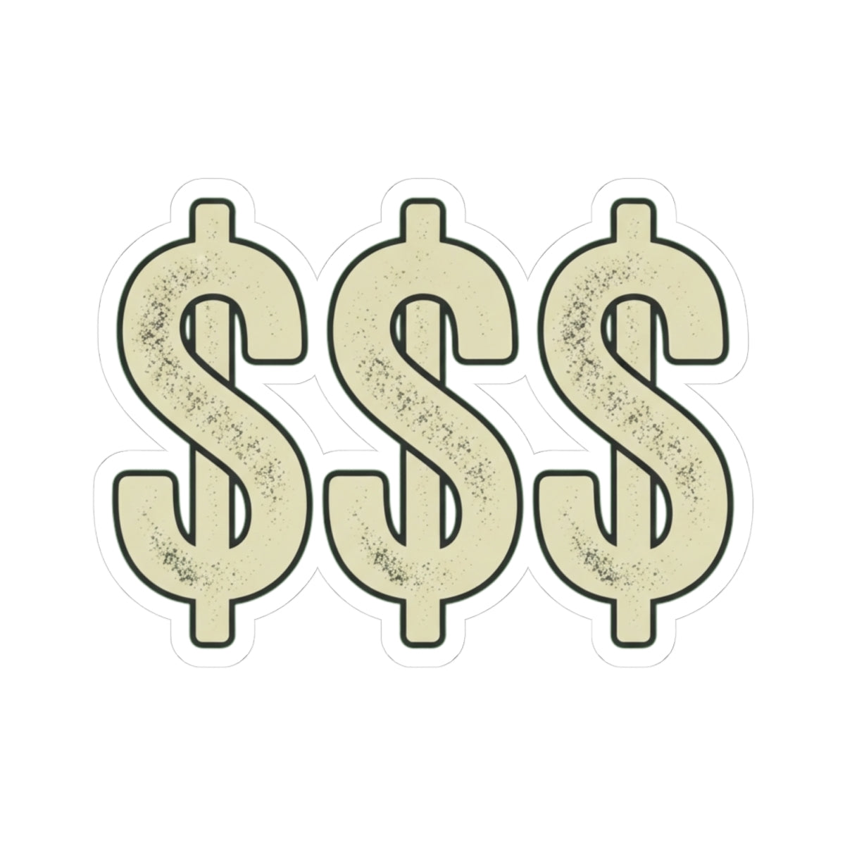 "Technically Wealthy" Sticker